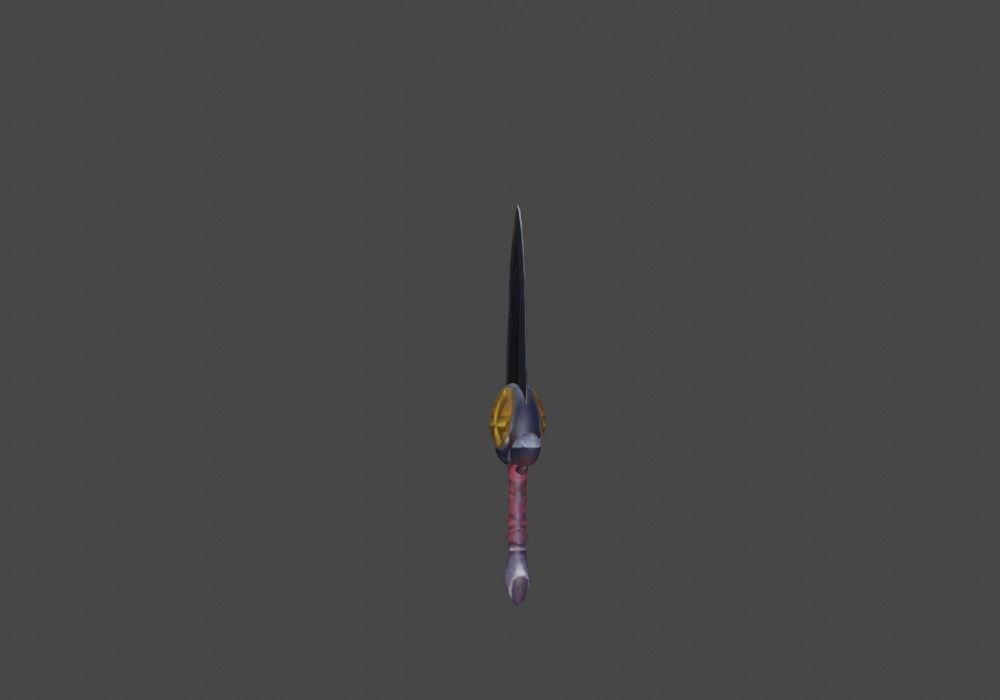 Zeloeman Sword A 69 Low-poly 3D model_14