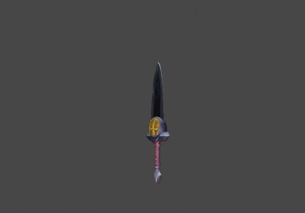 Zeloeman Sword A 69 Low-poly 3D model_16
