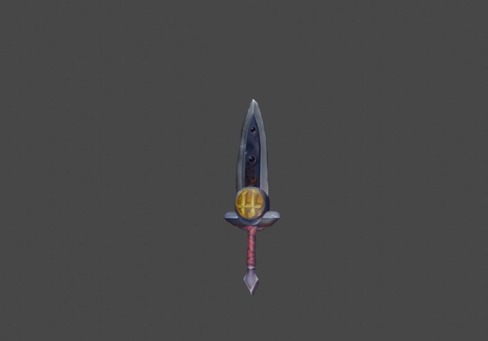 Zeloeman Sword A 69 Low-poly 3D model_20