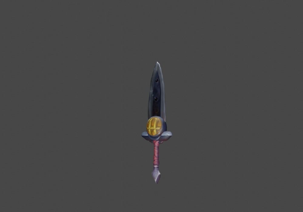 Zeloeman Sword A 69 Low-poly 3D model_18