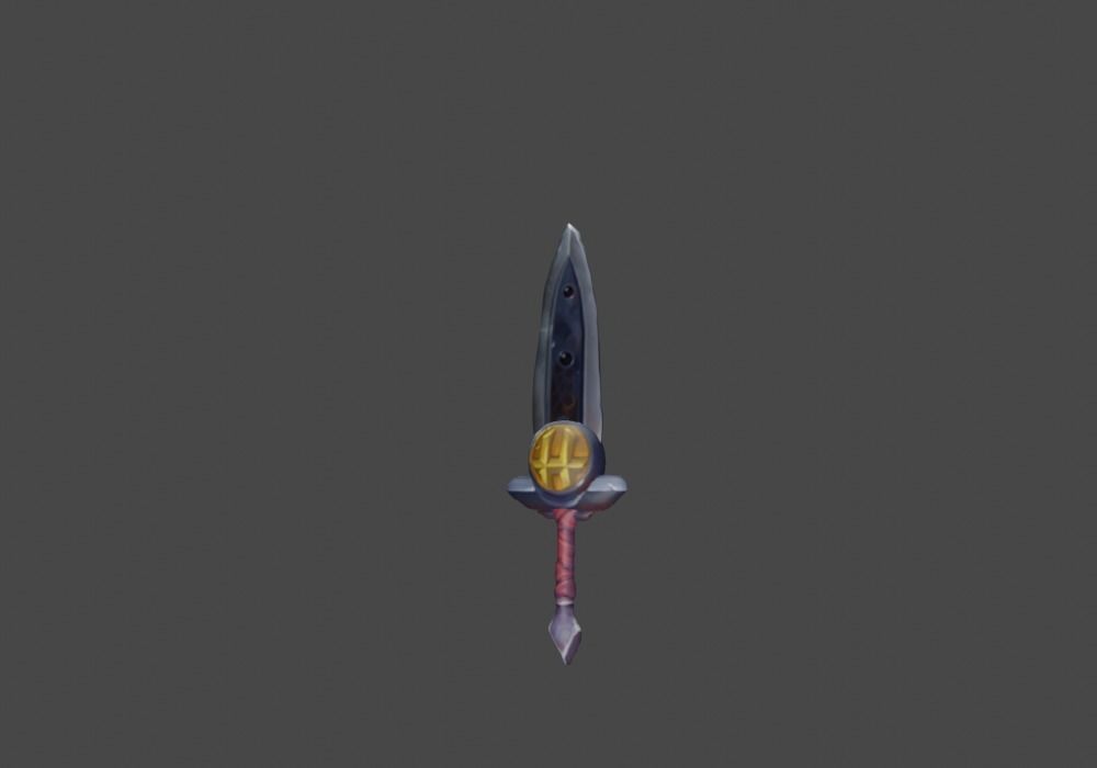 Zeloeman Sword A 69 Low-poly 3D model_19
