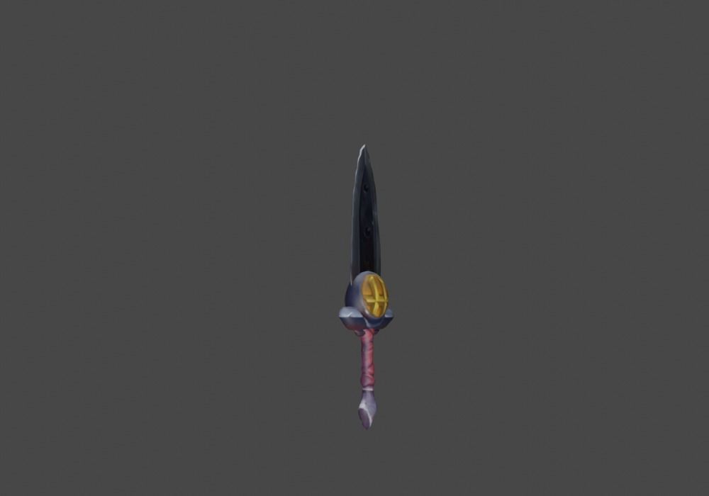 Zeloeman Sword A 69 Low-poly 3D model_9