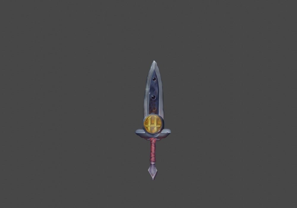 Zeloeman Sword A 69 Low-poly 3D model_22
