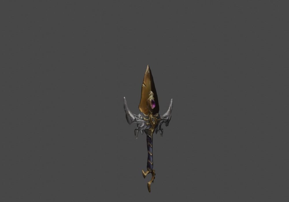 Zeloeman Sword A 67 Low-poly 3D model_8