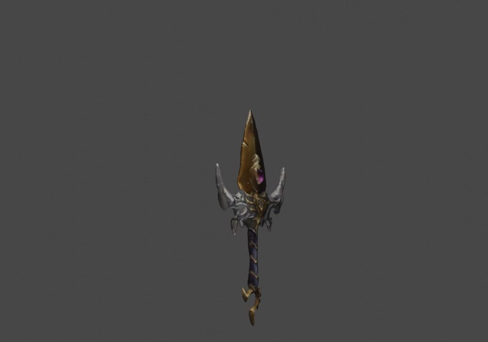 Zeloeman Sword A 67 Low-poly 3D model_9