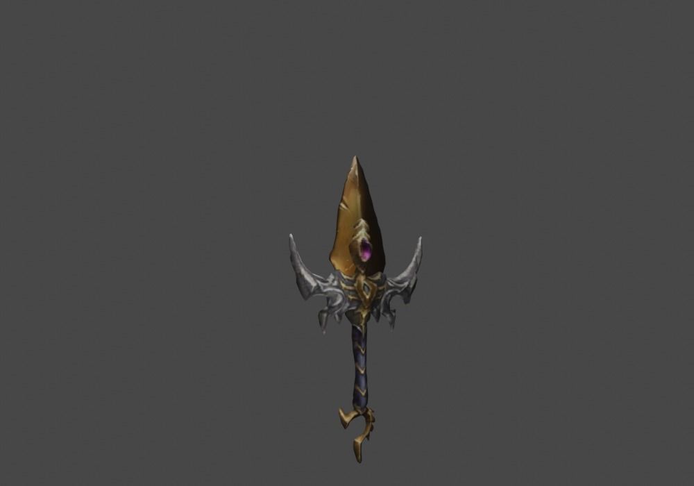 Zeloeman Sword A 67 Low-poly 3D model_7