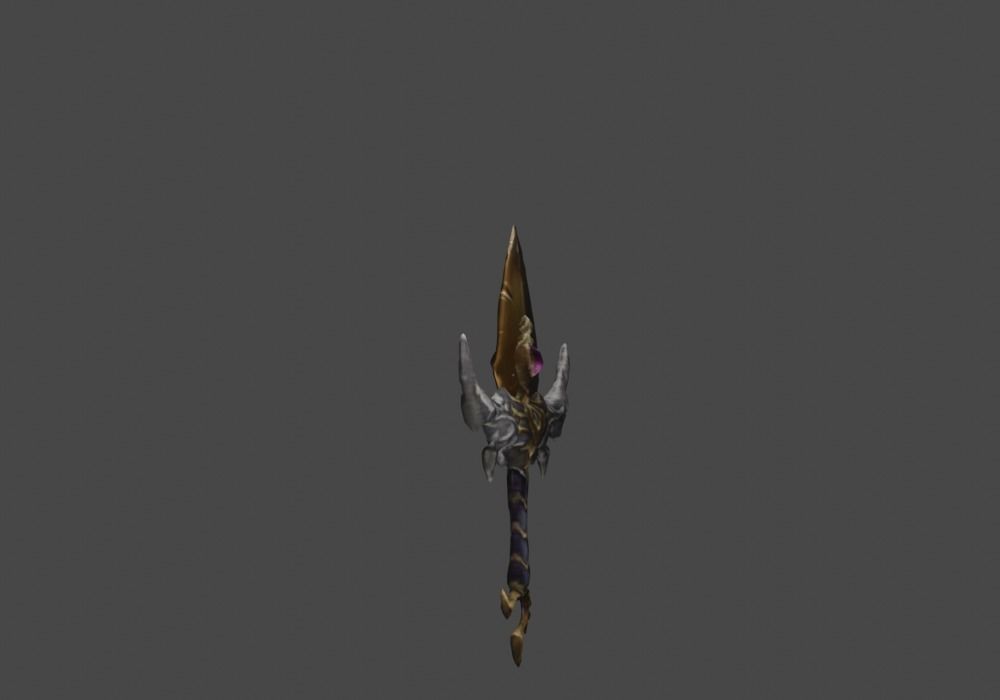 Zeloeman Sword A 67 Low-poly 3D model_10