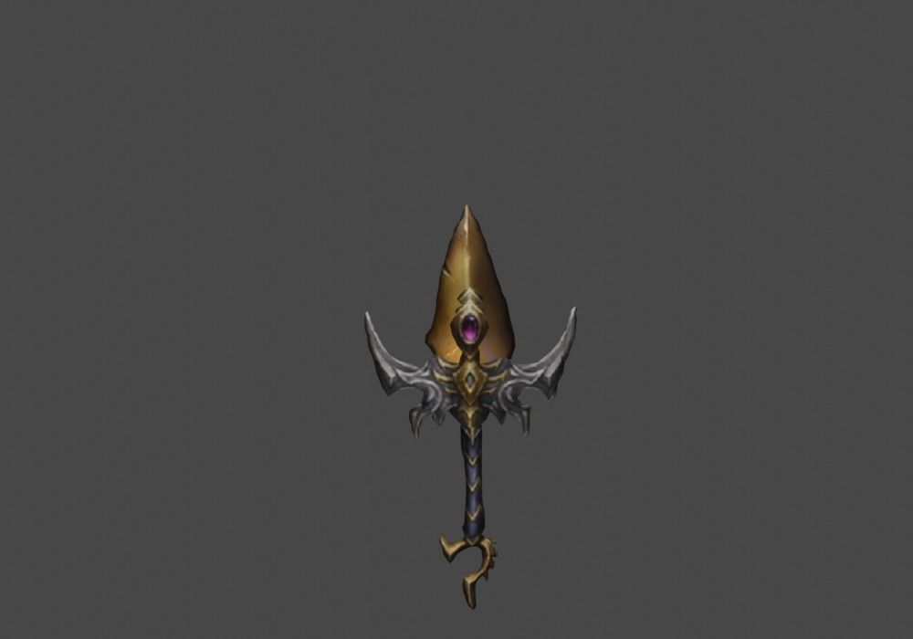 Zeloeman Sword A 67 Low-poly 3D model_1