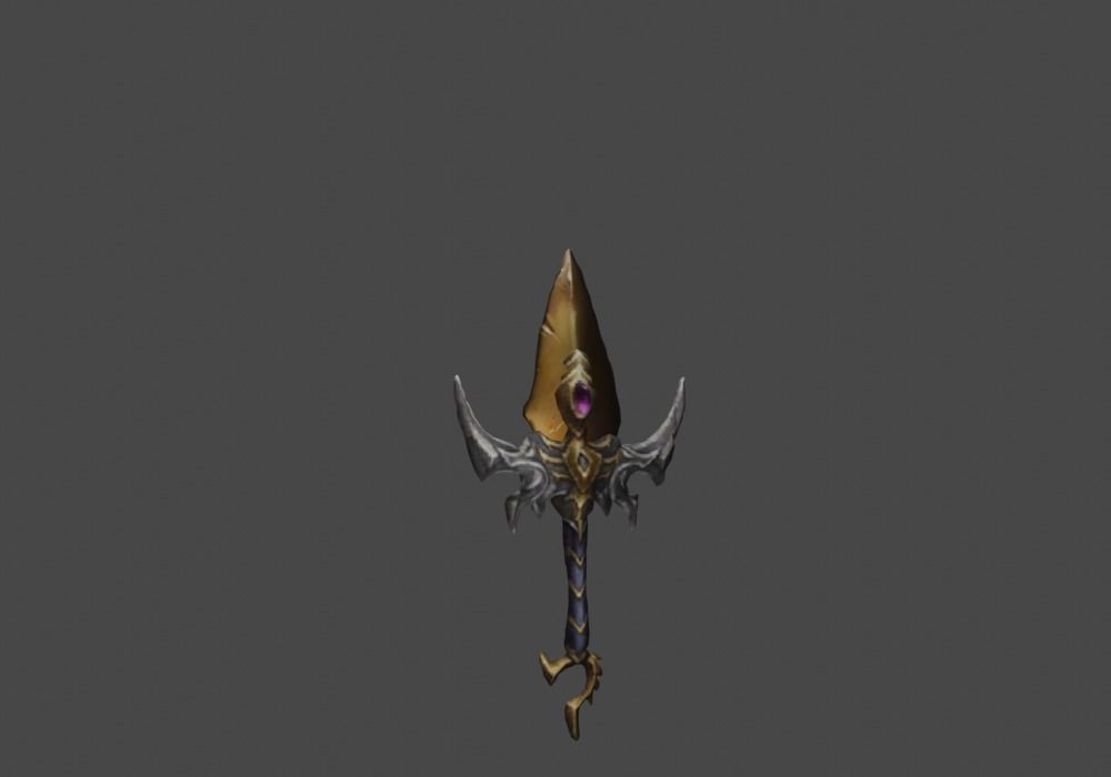 Zeloeman Sword A 67 Low-poly 3D model_6