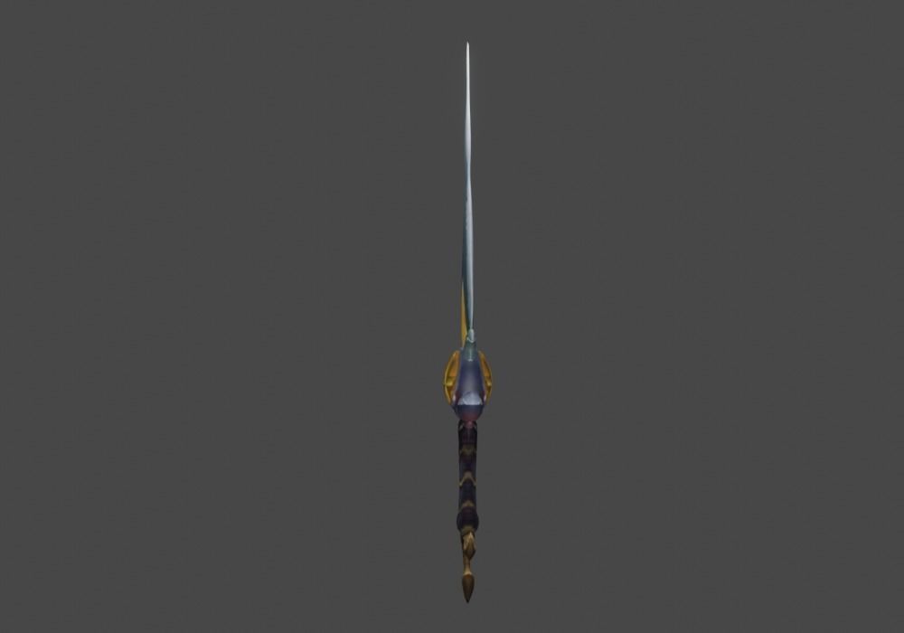 Zeloeman Sword A 63 Low-poly 3D model_13