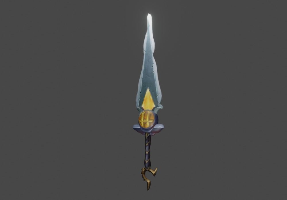 Zeloeman Sword A 63 Low-poly 3D model_19