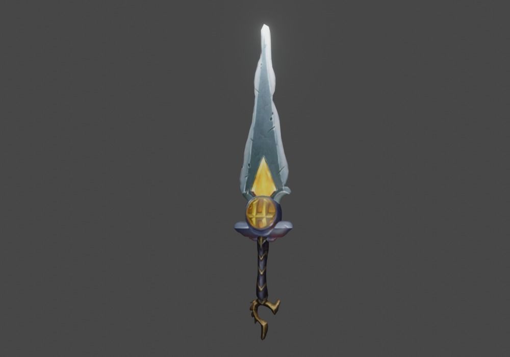 Zeloeman Sword A 63 Low-poly 3D model_20