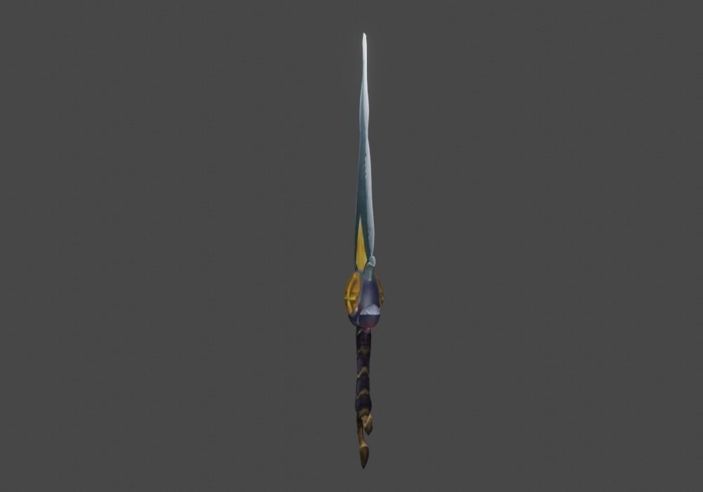 Zeloeman Sword A 63 Low-poly 3D model_14