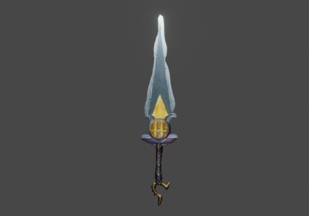 Zeloeman Sword A 63 Low-poly 3D model_22