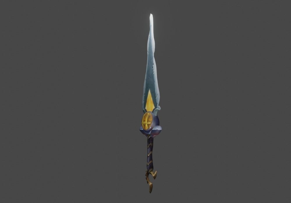 Zeloeman Sword A 63 Low-poly 3D model_16