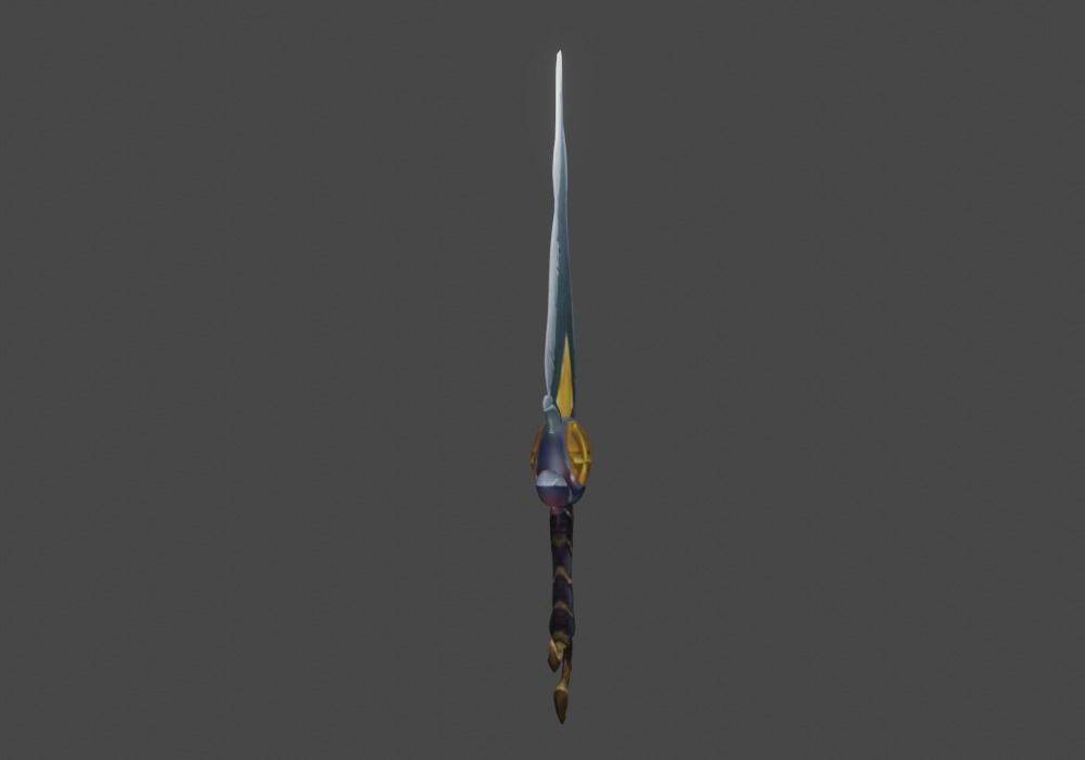 Zeloeman Sword A 63 Low-poly 3D model_11