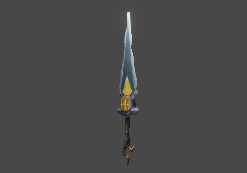 Zeloeman Sword A 63 Low-poly 3D model_17