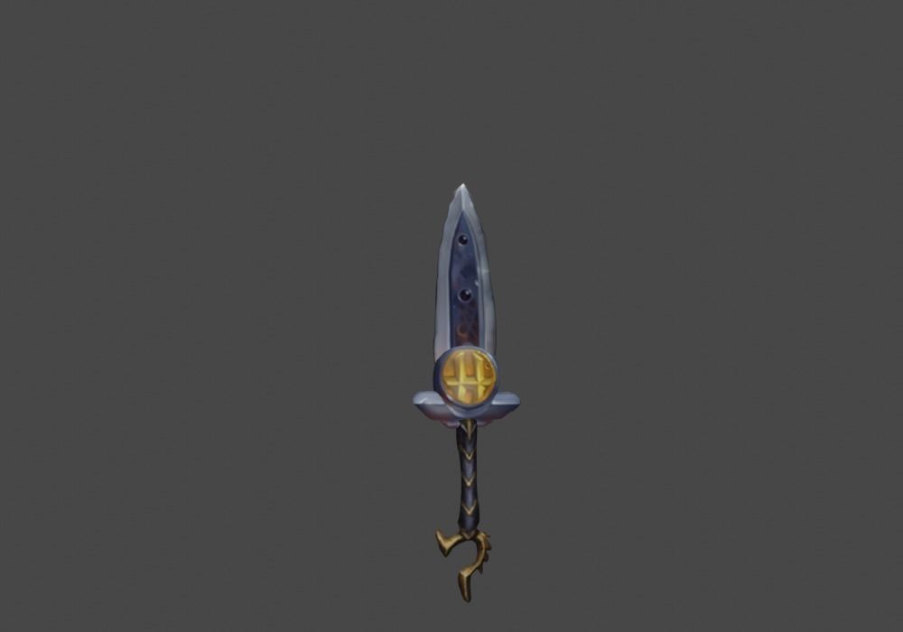 Zeloeman Sword A 62 Low-poly 3D model_4