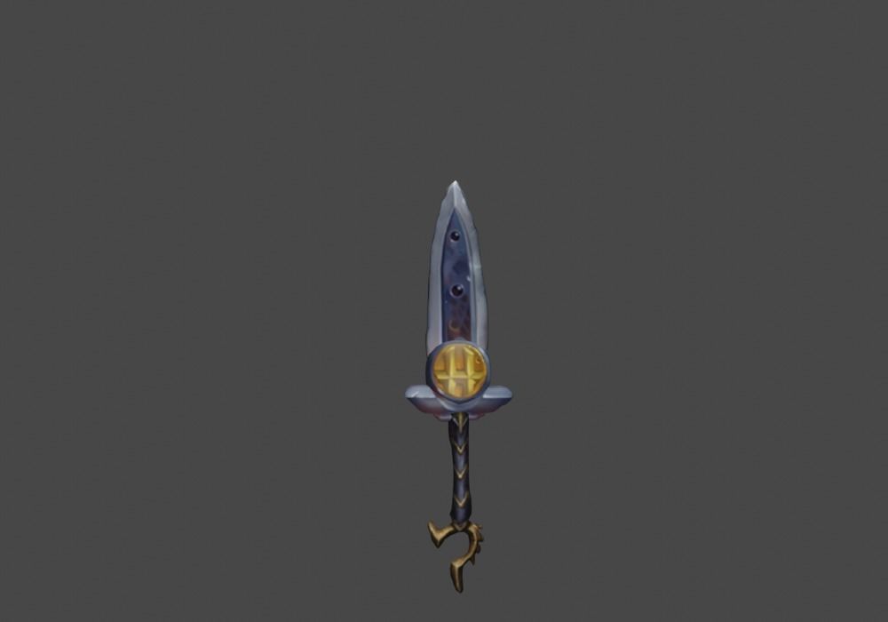 Zeloeman Sword A 62 Low-poly 3D model_3
