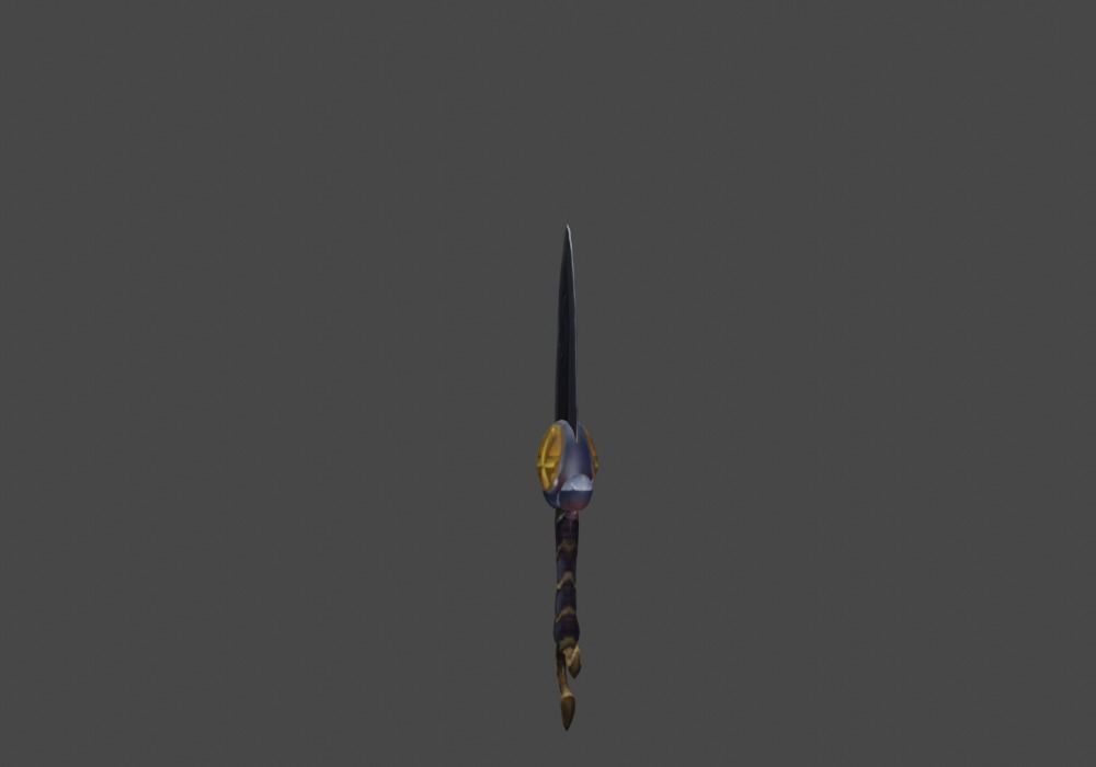Zeloeman Sword A 62 Low-poly 3D model_14