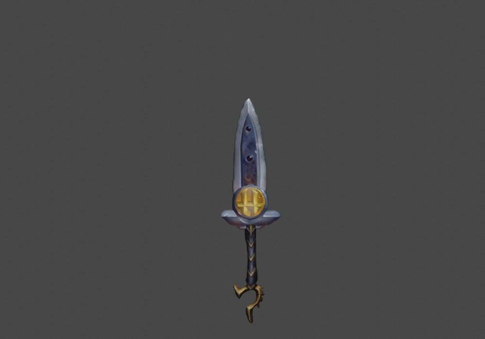 Zeloeman Sword A 62 Low-poly 3D model_1