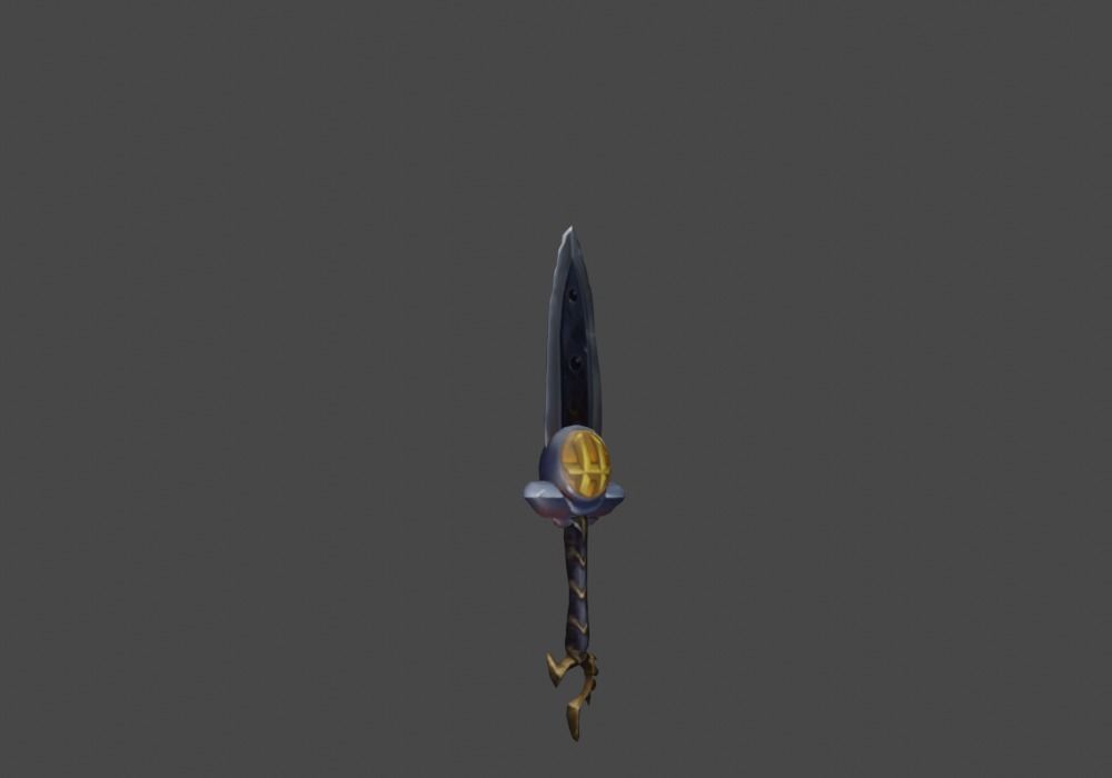 Zeloeman Sword A 62 Low-poly 3D model_8