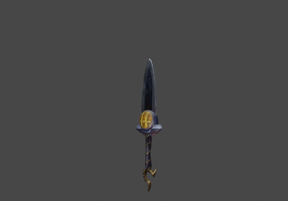 Zeloeman Sword A 62 Low-poly 3D model_17