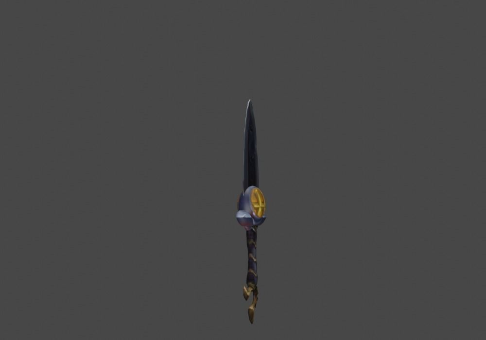 Zeloeman Sword A 62 Low-poly 3D model_10
