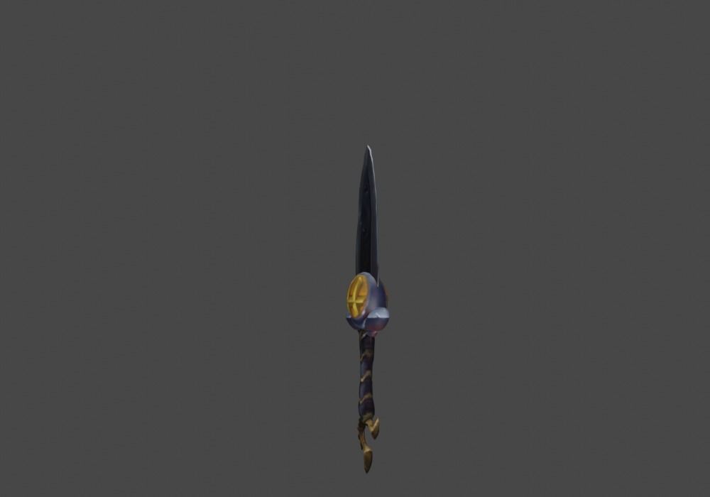 Zeloeman Sword A 62 Low-poly 3D model_15