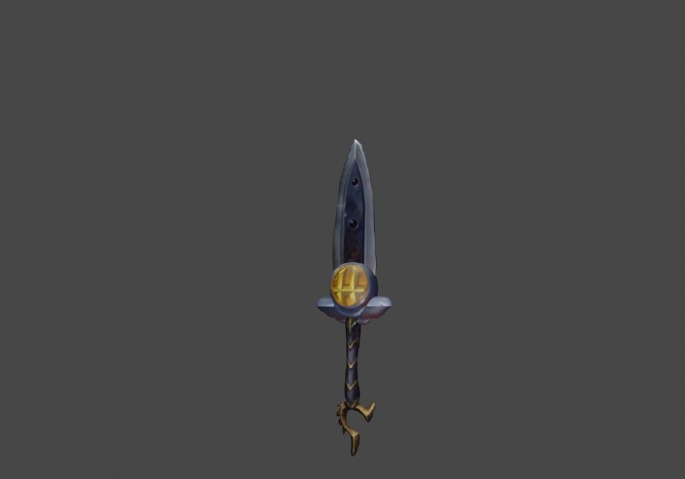 Zeloeman Sword A 62 Low-poly 3D model_19