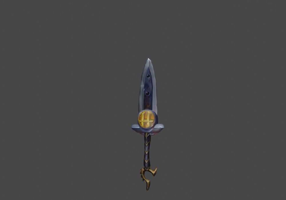 Zeloeman Sword A 62 Low-poly 3D model_20