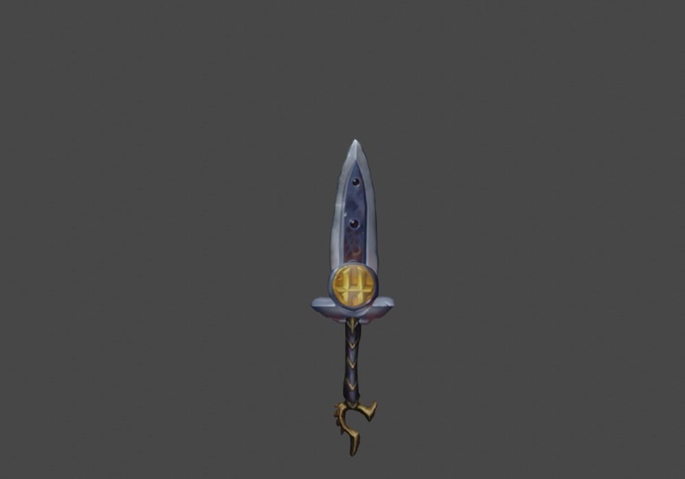 Zeloeman Sword A 62 Low-poly 3D model_25