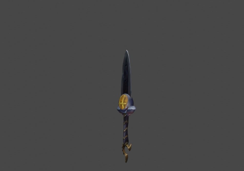 Zeloeman Sword A 62 Low-poly 3D model_16