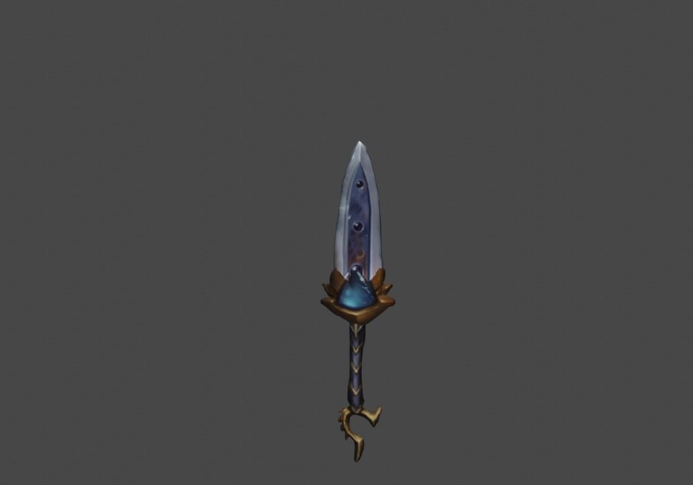 Zeloeman Sword A 61 Low-poly 3D model_22