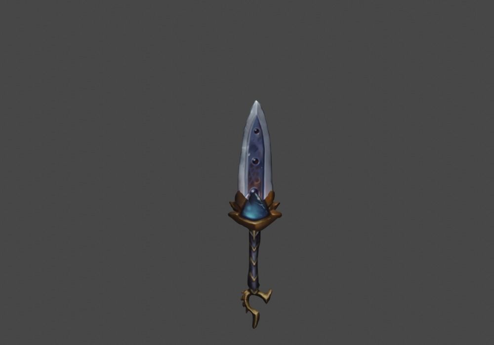 Zeloeman Sword A 61 Low-poly 3D model_24