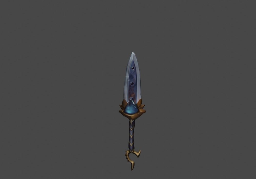 Zeloeman Sword A 61 Low-poly 3D model_21