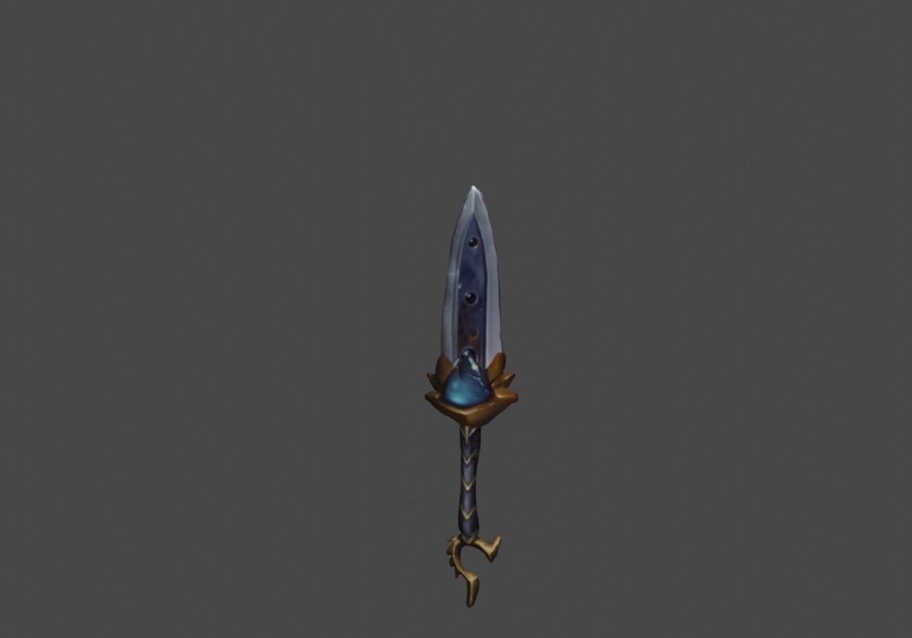 Zeloeman Sword A 61 Low-poly 3D model_20