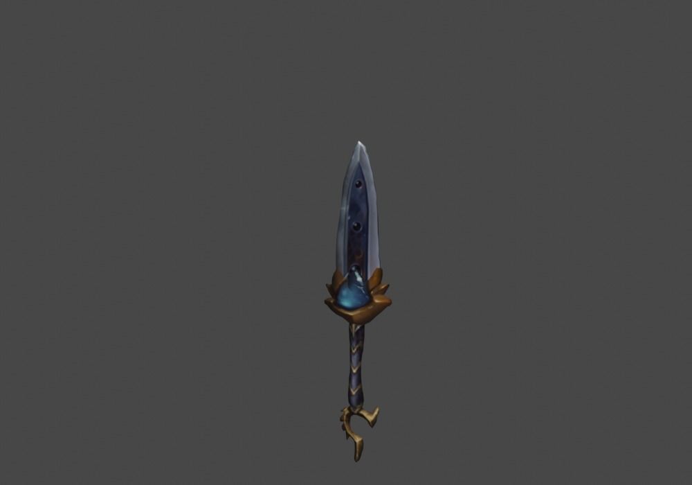 Zeloeman Sword A 61 Low-poly 3D model_19