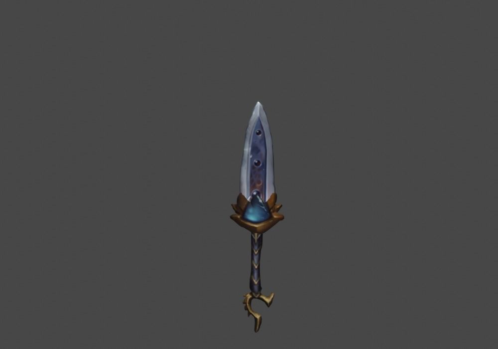 Zeloeman Sword A 61 Low-poly 3D model_23