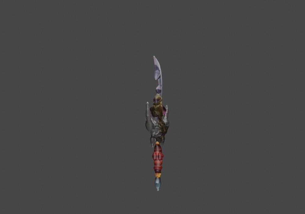 Zeloeman Sword A 6 Low-poly 3D model_11