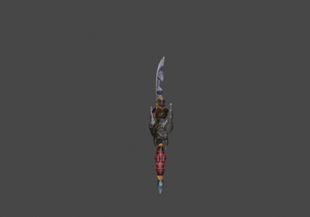 Zeloeman Sword A 6 Low-poly 3D model_14
