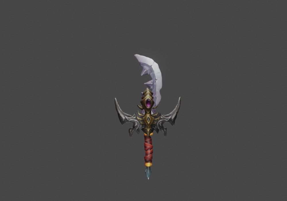 Zeloeman Sword A 6 Low-poly 3D model_3