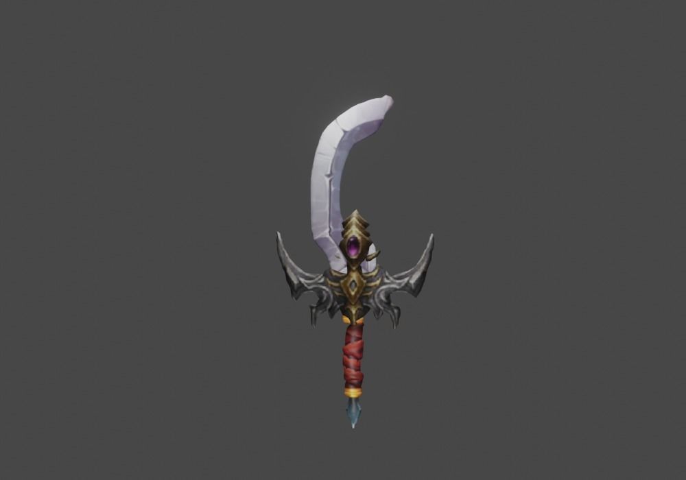 Zeloeman Sword A 57 Low-poly 3D model_22