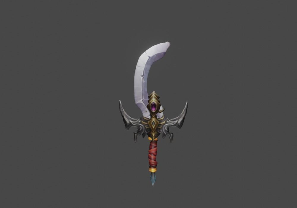 Zeloeman Sword A 57 Low-poly 3D model_24