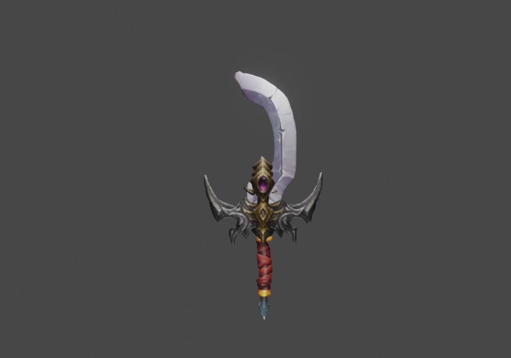Zeloeman Sword A 57 Low-poly 3D model_1
