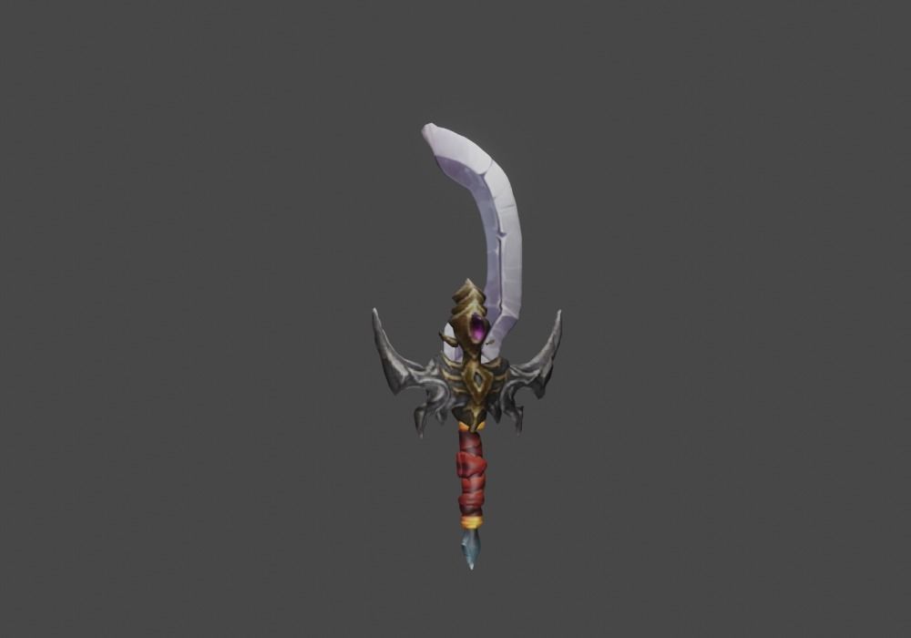 Zeloeman Sword A 57 Low-poly 3D model_6