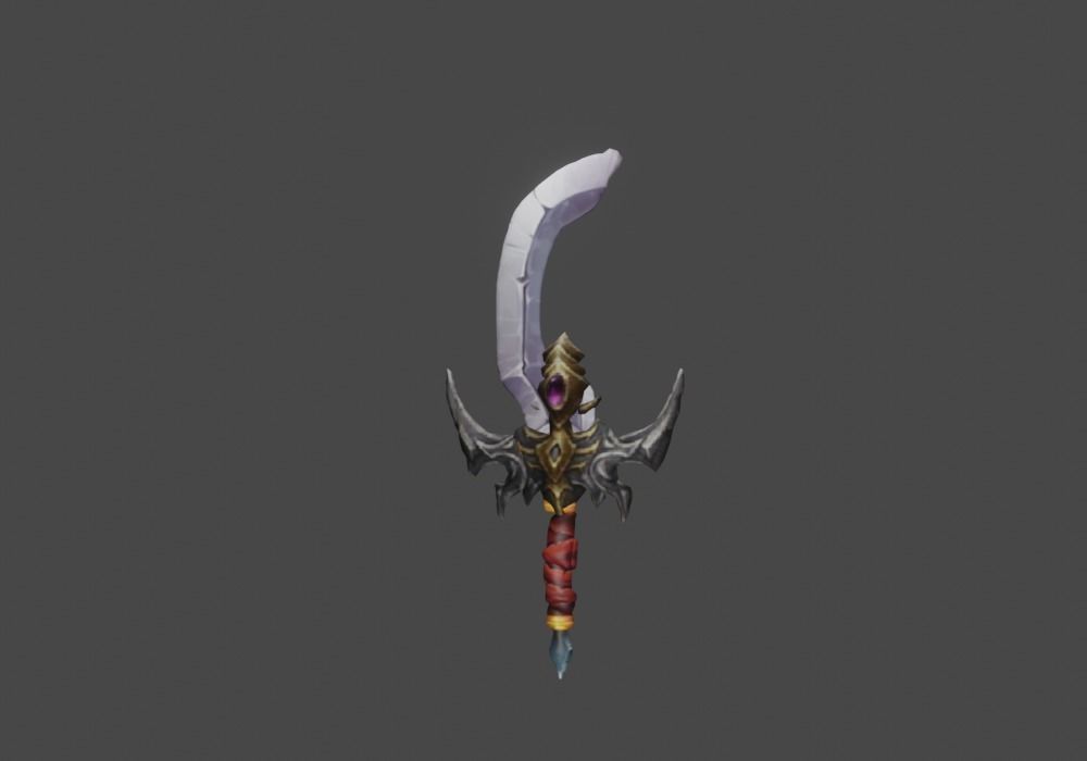 Zeloeman Sword A 57 Low-poly 3D model_20