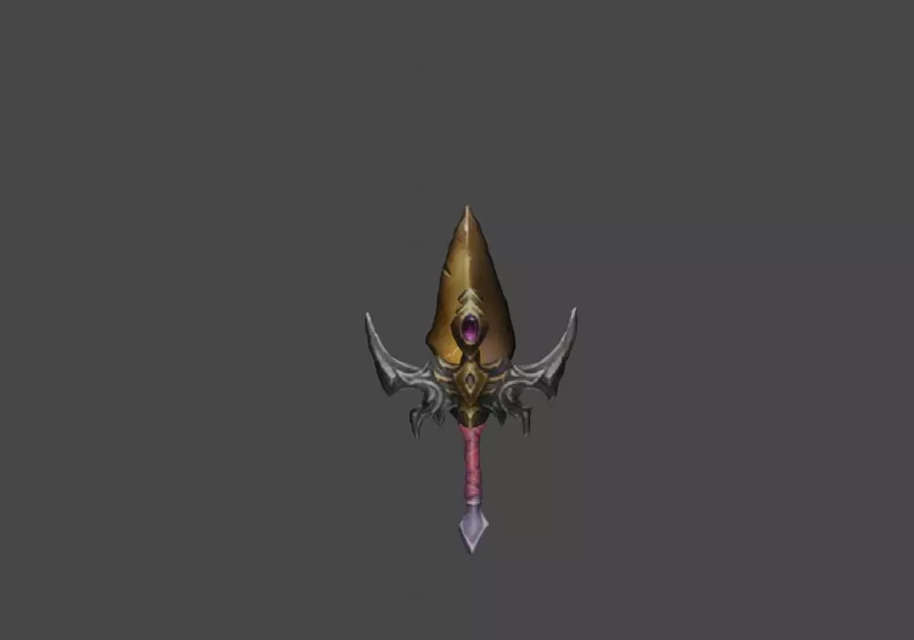 Zeloeman Sword A 55 Low-poly 3D model_0