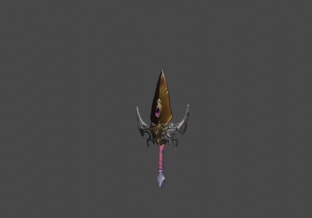 Zeloeman Sword A 55 Low-poly 3D model_17