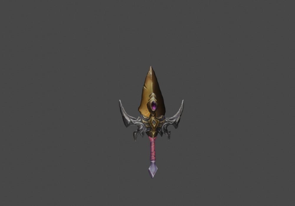 Zeloeman Sword A 55 Low-poly 3D model_5